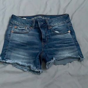 Denim shorts